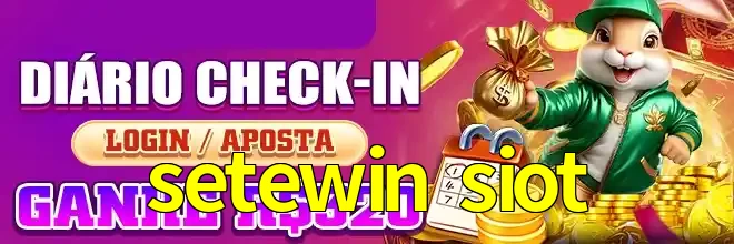 Captura da interface do setewin siot com cassino, destacando a diversidade de jogos.